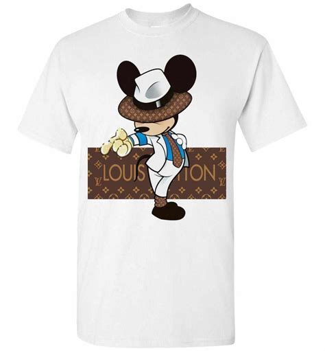 white louis vuitton mesh t-shirt|t shirt louis vuitton mickey.